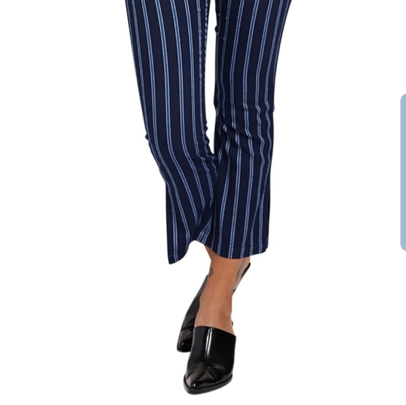 Future Me Stone Row Volcom Striped Blue Pants - Picture 4 of 7